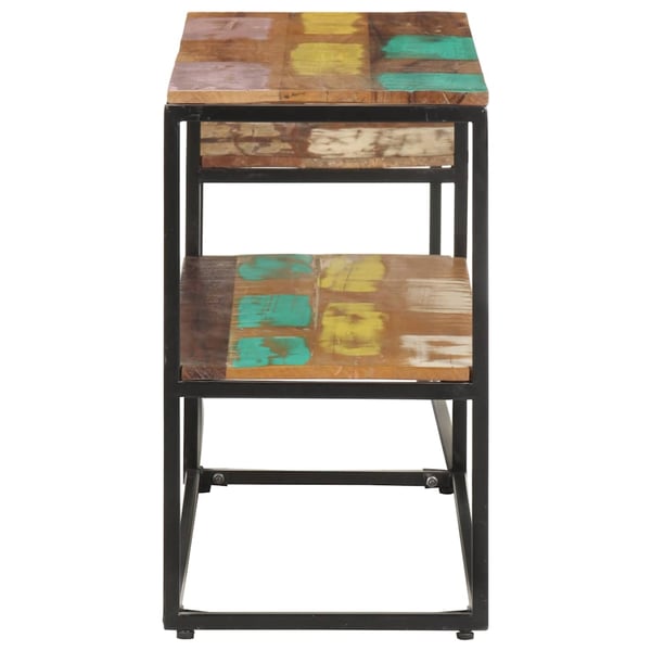 vidaXL TV-benk 180x30x50 cm gjenvunnet heltre