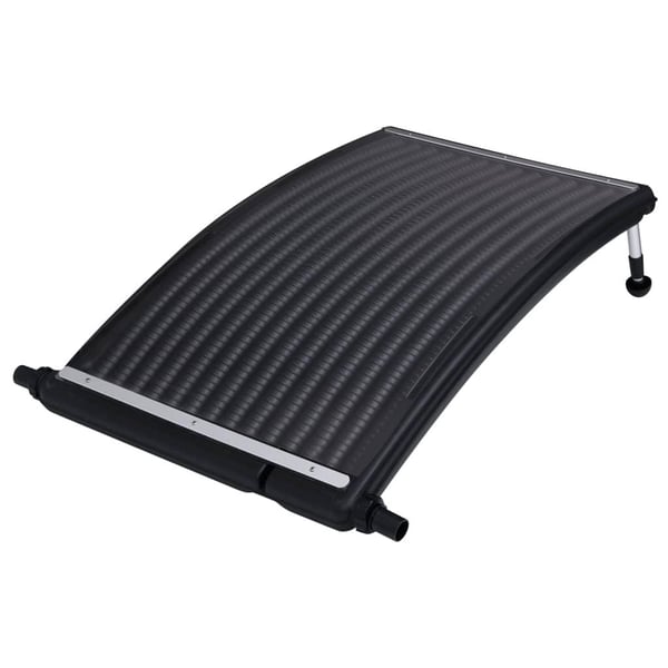 vidaXL solvarmer til pool 110x65 cm buet