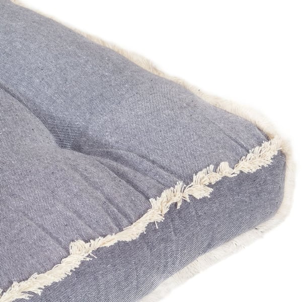 vidaXL hynde til pallesofa 120x80x10 cm antracitgrå