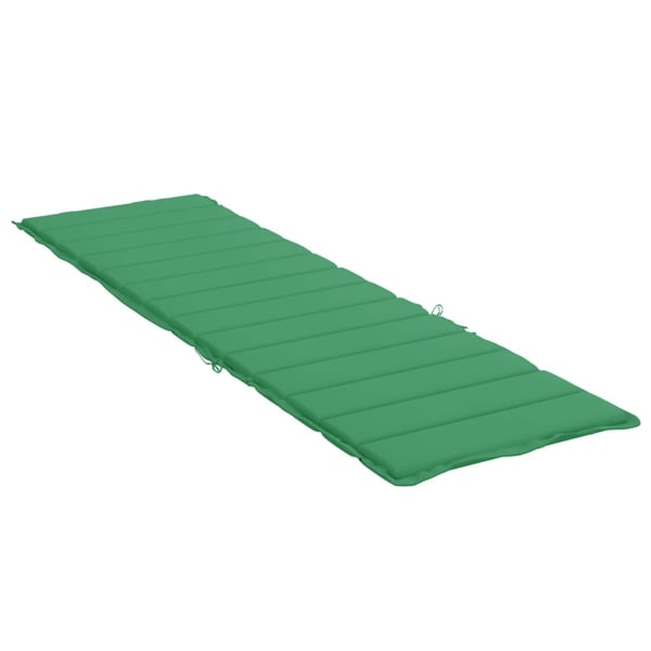 vidaXL hynde til liggestol 200x60x3 cm oxfordstof grøn