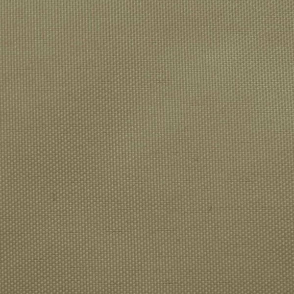 vidaXL Solseil oxfordstoff trekantet 3x3x4,24 m beige