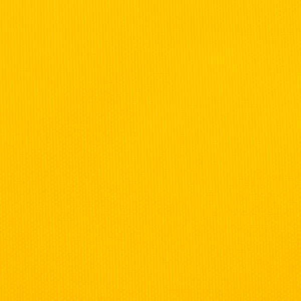 vidaXL Solseil oxfordstoff trekantet 3x3x4,24 m gul