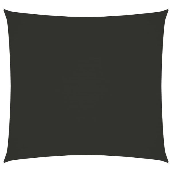 vidaXL Solseil oxfordstoff kvadratisk 4,5x4,5 m antrasitt