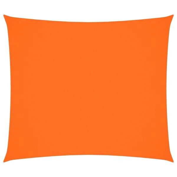 vidaXL solsejl 2,5x3 m rektangulær oxfordstof orange