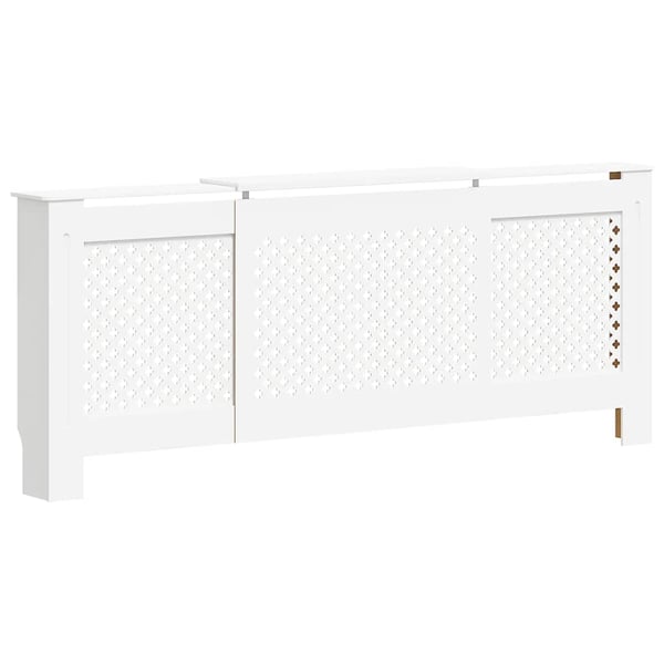 vidaXL radiatorskjuler 205 cm MDF hvid