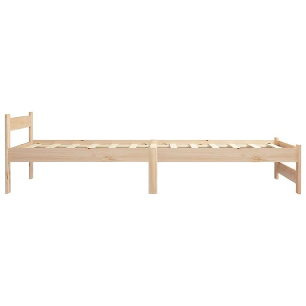 vidaXL Seng/Sengeramme heltre furu 100x200 cm change1