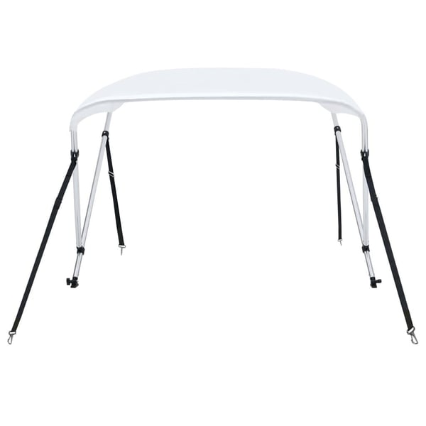 vidaXL Biminitopp 2-buet hvit 180x150x110 cm