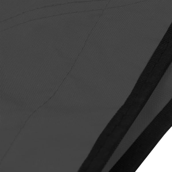 vidaXL Biminitopp 3-buet antrasitt 183x140x137 cm