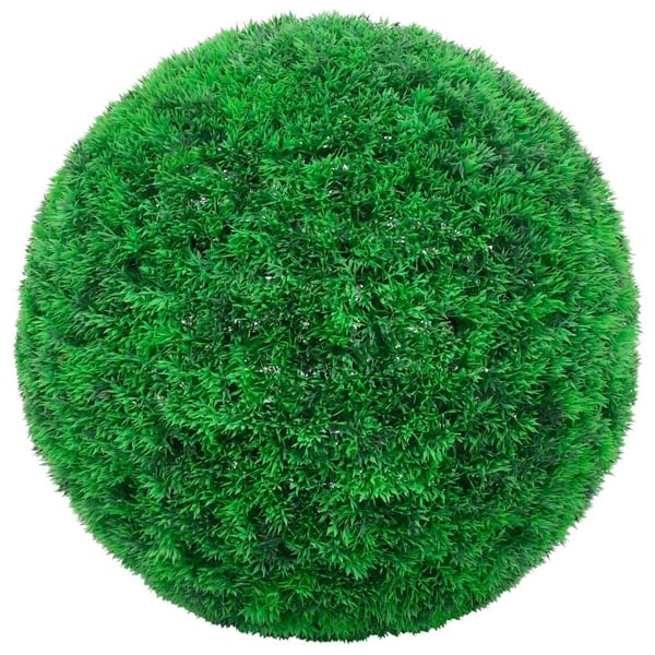 vidaXL Kunstige buksbomballer 2 stk 35 cm