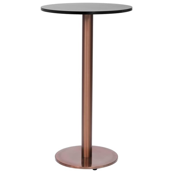 vidaXL bordben til bistrobord Ø45x107 cm rustfrit stål guldfarvet