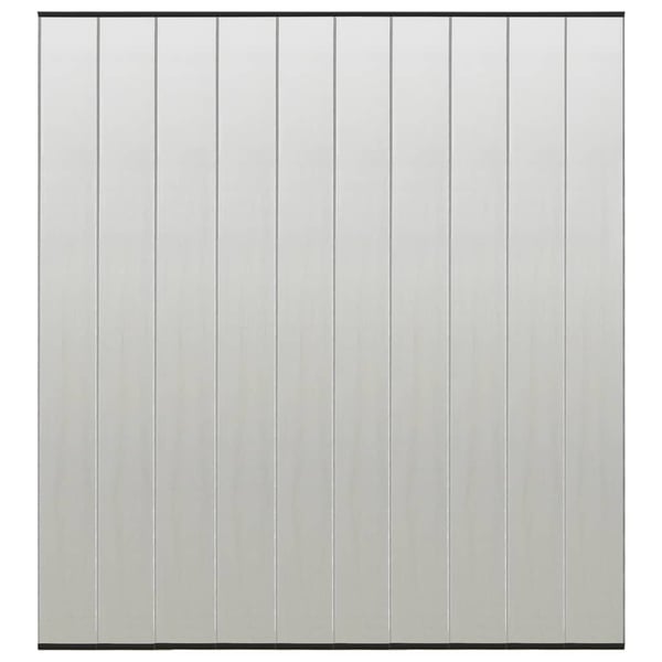 vidaXL insektnet til dør med netgardin i 10 dele 240x240 cm sort