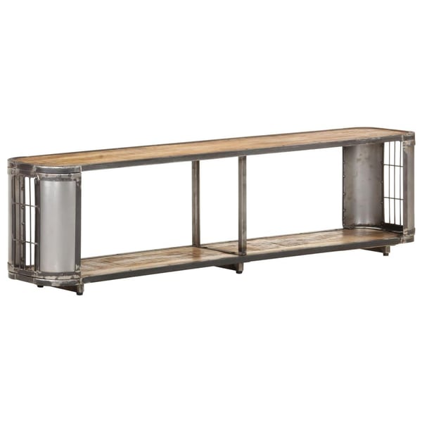 vidaXL TV-taso 150x30x40 cm täysi mangopuu