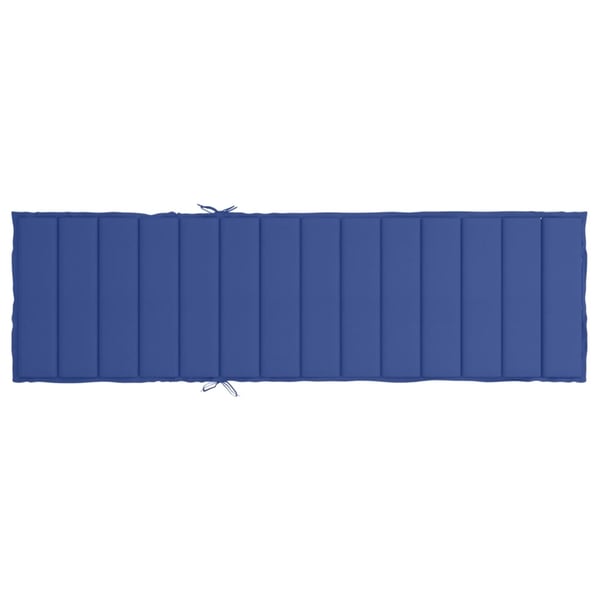 vidaXL hynde til liggestol 200x50x3 cm oxfordstof kongeblå