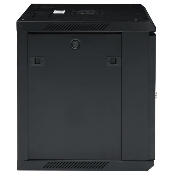 vidaXL 9U Seinäkiinnitettävä verkkolaitekaappi 19" IP20 600x450x510 mm