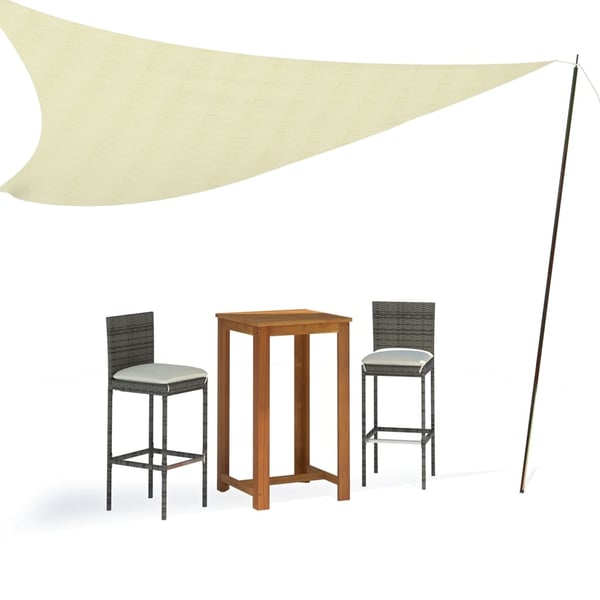 vidaXL Teleskopisk teltstang med lengde på 170-255 cm galvanisert stål