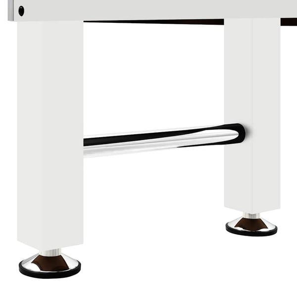 vidaXL Fotballbord stål 60 kg 140x74,5x87,5 cm hvit