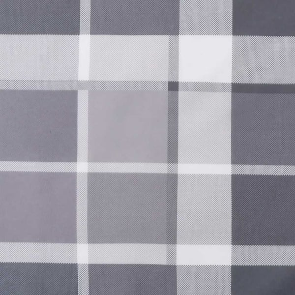 vidaXL hynde til havebænk 120x50x3 cm oxfordstof ternet grå