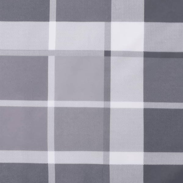 vidaXL stolehynder m. høj ryg 4 stk. 120x50x3 cm stof gråternet