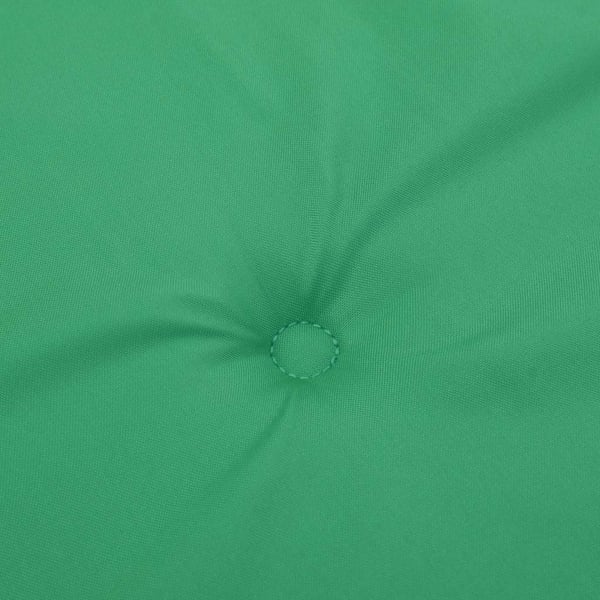 vidaXL hynder til havestol 2 stk. 40x40x3 cm oxfordstof grøn