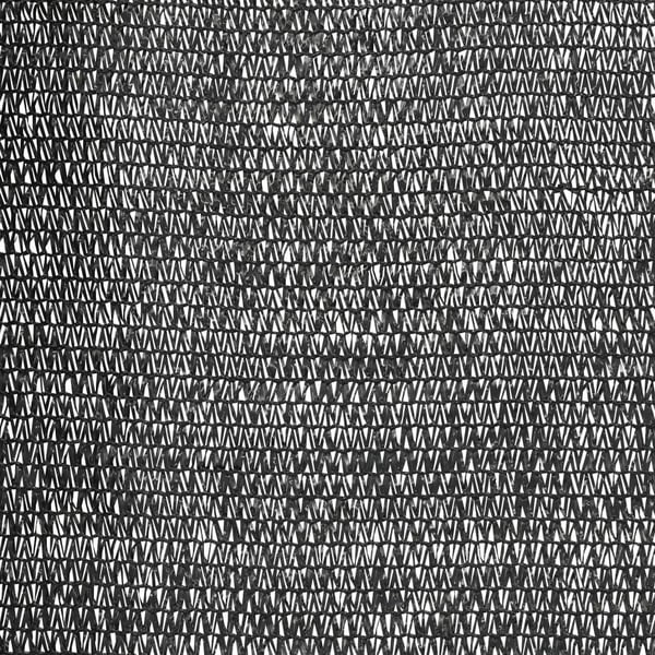 vidaXL afskærmning 1,2x50 m HDPE 150 g/m² sort