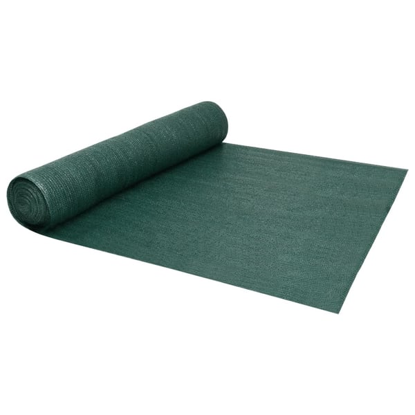 vidaXL afskærmning 1,8x50 m 150 g/m² HDPE grøn