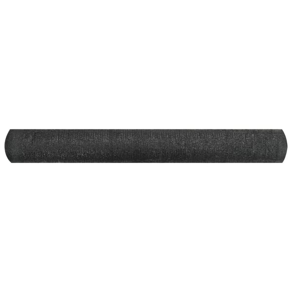 vidaXL afskærmning 2x10 m HDPE 150 g/m² sort