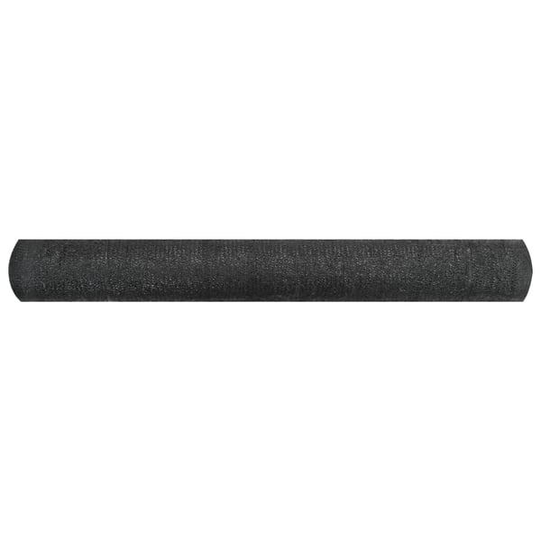 vidaXL afskærmning 1,2x50 m HDPE 195 g/m² sort
