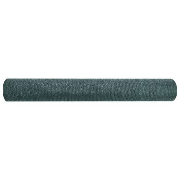 vidaXL afskærmning 3,6x50 m 75 g/m² HDPE grøn