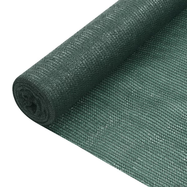 vidaXL Skjermnett grønn 3,6x25 m HDPE 75 g/m²