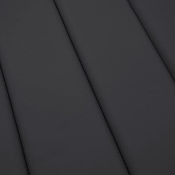 vidaXL hynde til liggestol 186x58x3 cm oxfordstof sort