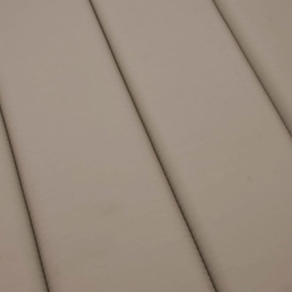 vidaXL hynde til liggestol 200x70x3 cm oxfordstof gråbrun