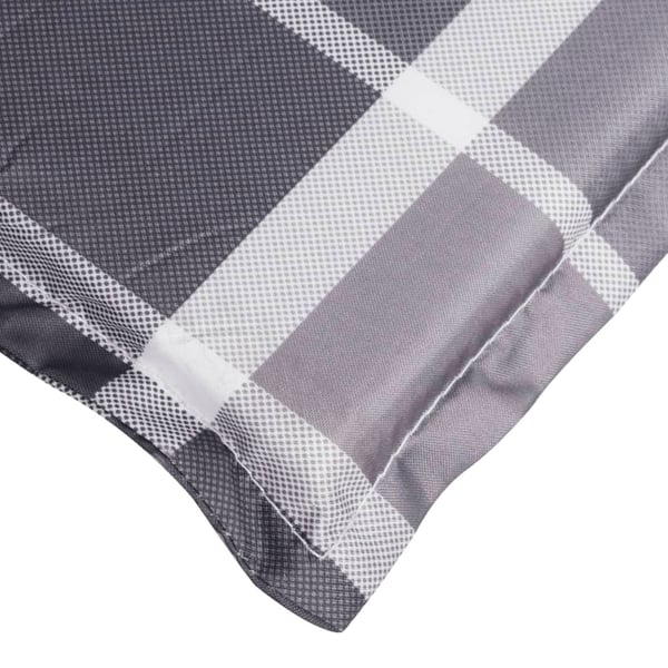 vidaXL hynde til liggestol 200x70x3 cm oxfordstof gråternet