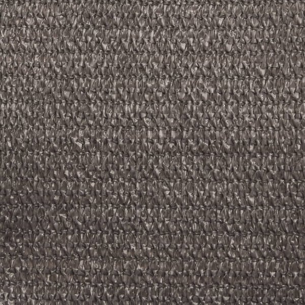 vidaXL solsejl 4x7 m 160 g/m² HDPE antracitgrå