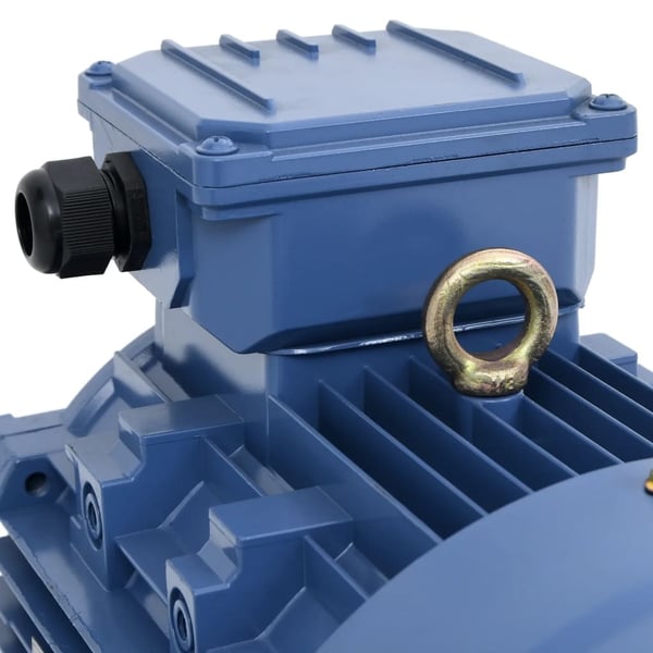 vidaXL 3-faset elektrisk motor 4kW/5,5 hk 2-polet 2840 o/m aluminium