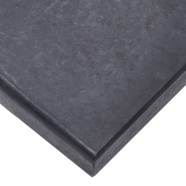 vidaXL parasolfod 40x28x4 cm granit sort
