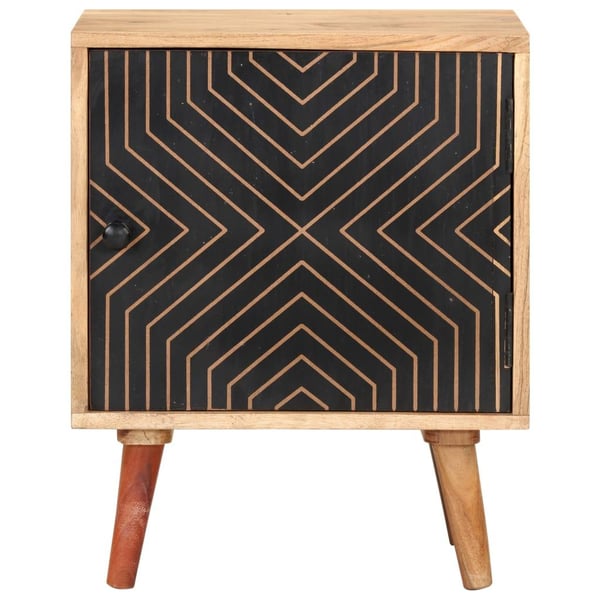 vidaXL Nattbord 40x30x50 cm heltre akasie
