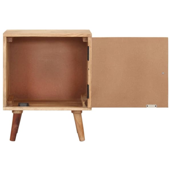 vidaXL Nattbord 40x30x50 cm heltre akasie