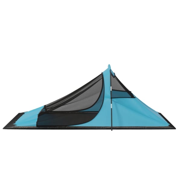 vidaXL campingtelt 317x240x100 cm blå
