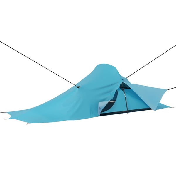 vidaXL campingtelt 317x240x100 cm blå