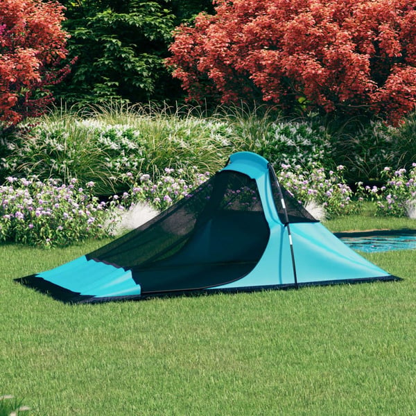 vidaXL campingtelt 317x240x100 cm blå