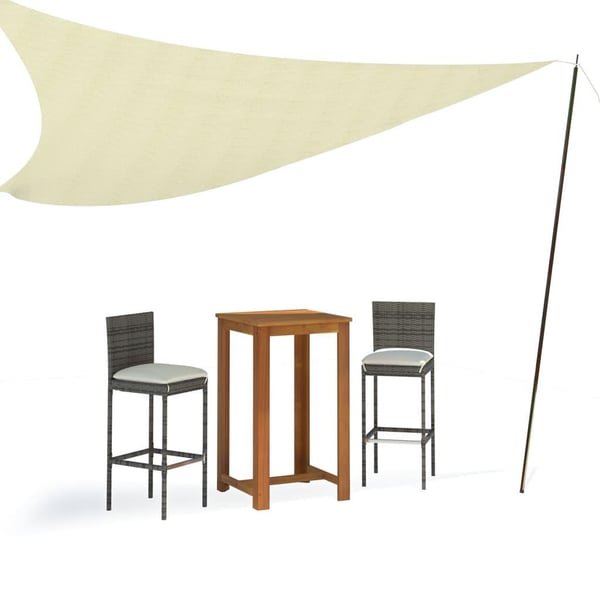vidaXL stang til solsejl 250 cm galvaniseret stål