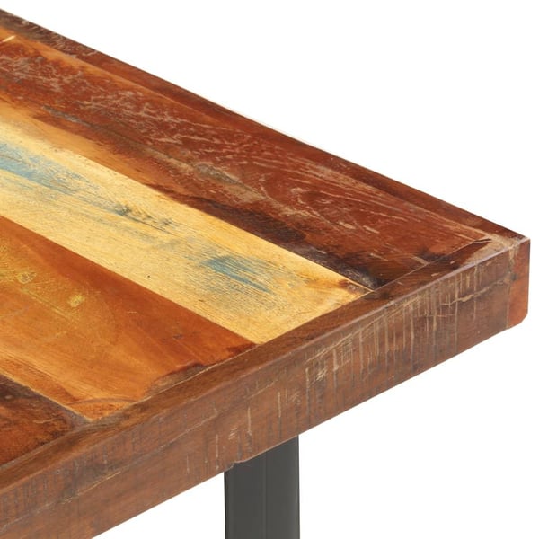 vidaXL Salongbord 142x90x42 cm gjennvunnet heltre