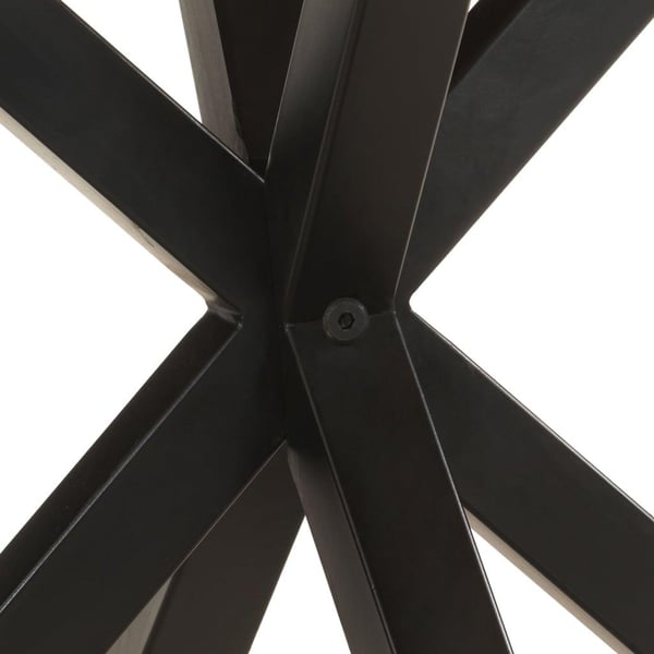 vidaXL Sidebord 68x68x56 cm heltre mango
