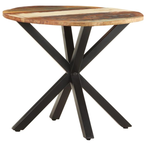vidaXL Sidebord 68x68x56 cm gjenvunnet heltre