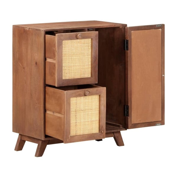vidaXL skænk 60x35x75 cm massivt mangotræ