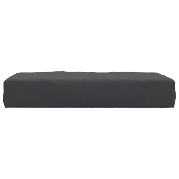 vidaXL pallehynde 60x60x6 cm oxfordstof sort