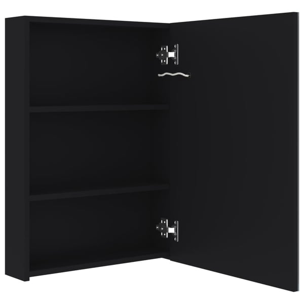 vidaXL LED-speilskap til bad 50x13x70 cm