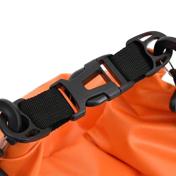 vidaXL vandtæt tørpose m. lynlås 30 l PVC orange