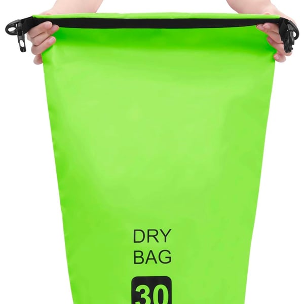 vidaXL Tørrsekk grønn 30 L PVC