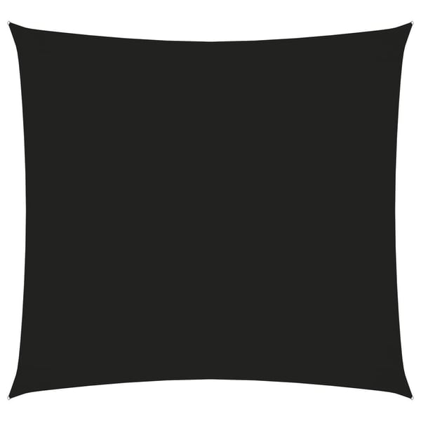 vidaXL Solsegel oxfordtyg fyrkantigt 3,6x3,6 m svart